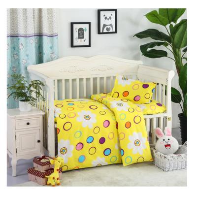 China Kindergarten Six Piece Nap Quilt Cartoon Anti-Static Bedding Kids Bedding Three Piece Comforter Cover Sheet Cartoon Printed Pillowcase for sale