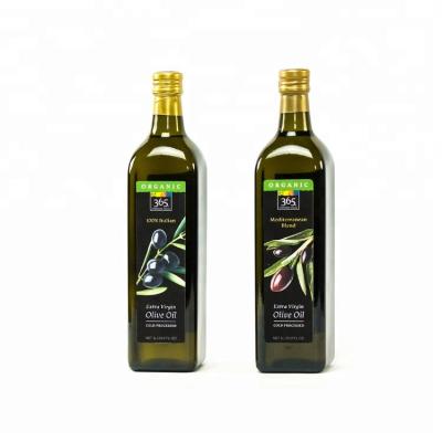 China Custom High Quality Oil Resistant Labels Waterproof For Olive Oil Bottle Waterproof Label Sticker for sale