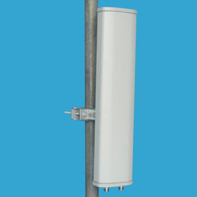 China 3300-3800MHz 2x14dBi Directional Panel Antenna 802·16 wireless antenna wimax antenna for sale