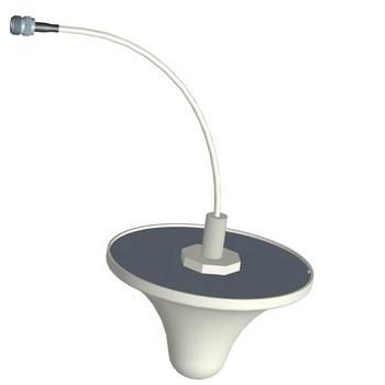 China 698-2700Mhz 3dBi indoor omni dome antenna repeater booster ceiling mount antenna for sale