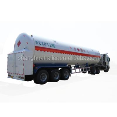 China Cryogenic Liquid Lorry Tank Semi Trailer Truck Trailer for sale