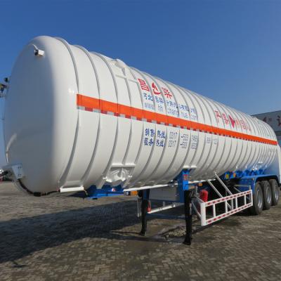 China Truck Trailer Customized 40cbm-60cbm methanol butadiene ISO LNG CO'2 lpg transport truck trailer lpg tanker semi GAS LPG semi trailer for sale