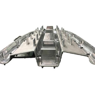 China Molding mold fabricated in aluminum plastic for polyethylene boat hull rotomolded boat hull rotomolded for sale