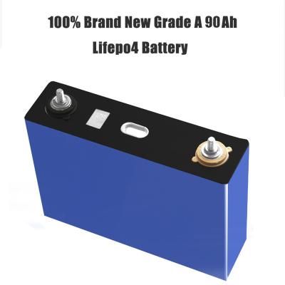 China Toys For High Power Application EV Car System lf90k Lifepo4 Battery 90Ah 3.2V Solar Rechargeable Battery for sale