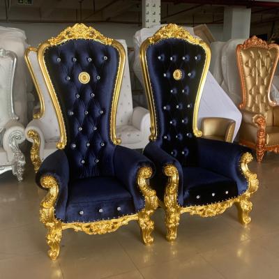 China EUROPEAN Luxury Type Events High Grade Hotel Furniture King Throne Chair for sale