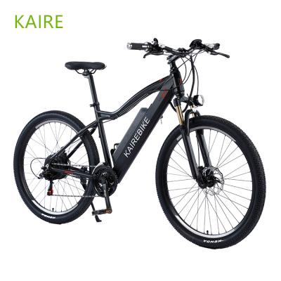 China Hot sale aluminum alloy 26 27.5 inch motor 48v 500w brushless motor mountain bicycle frame e bike en venta