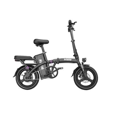 China China 48V 400W standard waterproof high quality lithium battery e bike 14 inch folding electric bicycle for sale