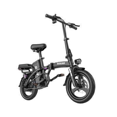 China 48V 400w 14inch multifunctional bicicleta electrica electric folding bicycle ebike for sale