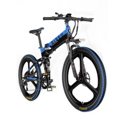 China China aluminum alloy waterproof full suspension electric bicycle aluminum frame elektro fahrrad folding electric bike en venta