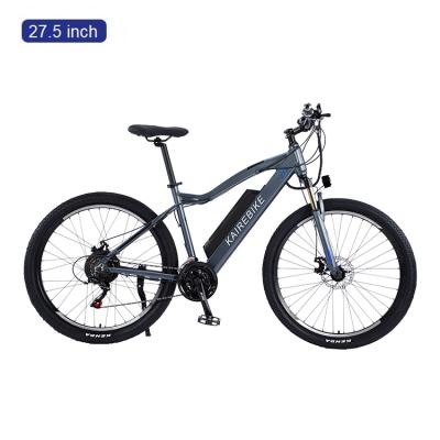 China Carbon steel frame 21 speed 48v 500w steel fast shipping electric bicycle kit e bike en venta