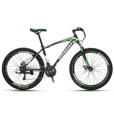 China China New De Montana mtb mountain bike steel wholesale bicicletas for adult double disc brake mtb bike for sale