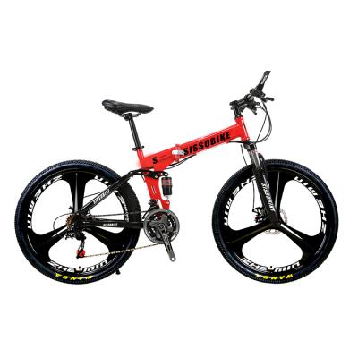 China Factory Wholesale Eco-Friendly Bicycle Steel Online Store Folding 26 Inch Mountain Bike 21 Speed ​​Bicycle Folding for sale