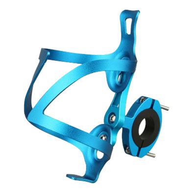 China Durable China Best-selling Bicycle Bottle Cage In Other Blue Water Bottle Rotating Cage Bicycle Accessories Bicycle Mtb Bottle Cage for sale