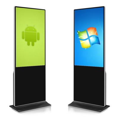 China Indoor Portable Indoor Digital Slim Display Poster Retail Panel LED Poster Stand Digital Signage and Displays for sale