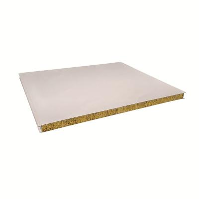 China Contemporary Rock Panels Prices Wool Supplier Soundproof Insulated Rock Wool Sandwich Panel for sale