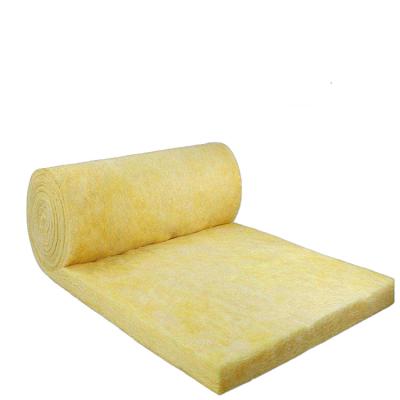 China Contemporary Fiberglass Insulation Blanket Glass Wool Roll Fiberglass Wool With Aluminum Foil for sale