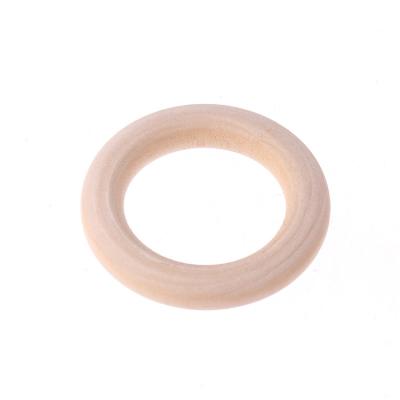 China Wholesale Europe Color Natural Wooden Crafts For DIY Wooden Rings Circle For Kids Game for sale