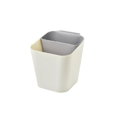 China Sustainable Creative Sorting Trash Household Car Kitchen Cabinet Door Wall-mounted Trash Can case and container for sale