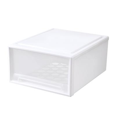 China Sustainable Storage box, drawer type, plastic household socks, clothing, transparent wardrobe, clothing storage and organization container for sale