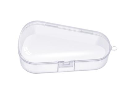 China Sustainable PP Sanitary And Waterproof Transparent Pacifier Storage Box Container for sale