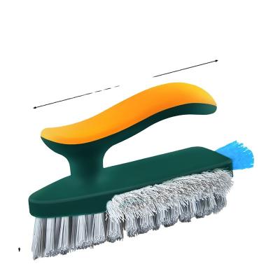 China Sustainable Gap brush, seam brush, scraping brush, integrated bathroom floor brush, bathroom corner brush, gap toilet cleaning brush for sale