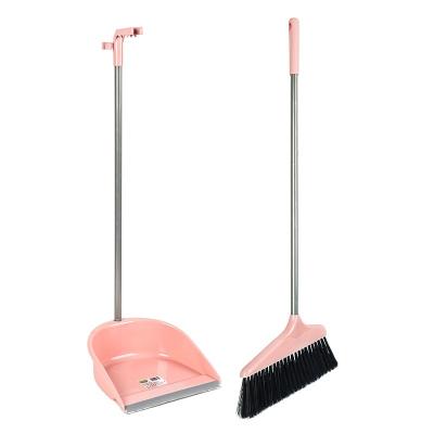 China Sweep the floor Household soft iber cleaning broom set for living room kitchen and bathroom for sale