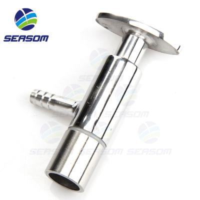 China SEASOM General Urine Bag For 2000ml Threaded Ss316l Inlet Sampling Beer Filling Spout Valve for sale