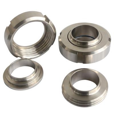 China sms male din nut union rjt to equal flange pipe fitting tri for sale