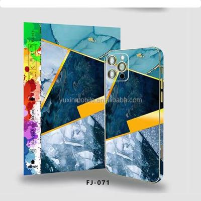 China Factory Direct Mobile Phone 3d Colorful Back Film Skin Gold Glossy Back Shicker For Hydrogel Film Screen Protector Cutting MA for sale