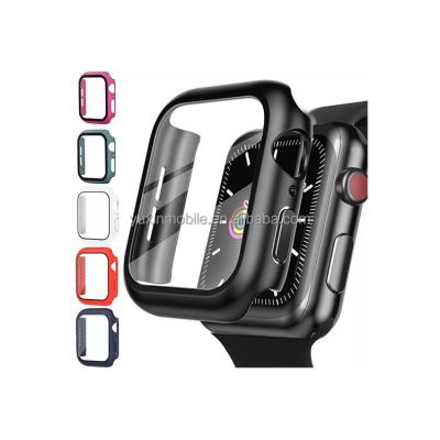 China Soft Watch Case For Apple Watch Series 7 Cover Hard PC Case Protector For IWatch 7 41mm 45mm for sale