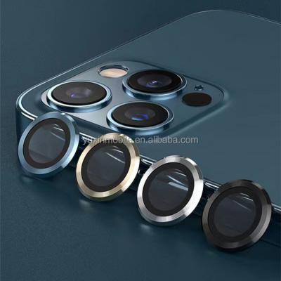 China Premium Camera Lens Shockproof Colorful Protector Screen Protector Aluminum Alloy Cover Film For iphone 13 11 12 pro max for sale