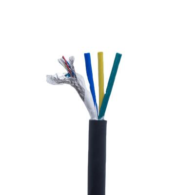 China Signal Control Cable Waterproof TPU Heating Shielded Cable Sheathed Multicore Flexible Wire Insulation for sale