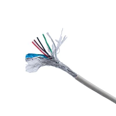 China Wire 28awg ul2725 usb data transmission cable environmental heating multicore shielded electrical copper tinned cable for sale