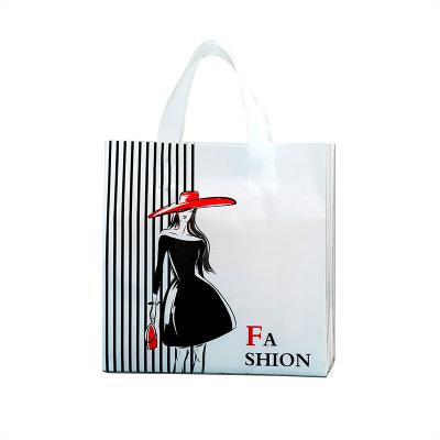 China Strong Handle High Quality Waterproof Recyclable Logo Shopping Plastic Custom Large Capacity Color Print PP Woven Tote Bag for sale