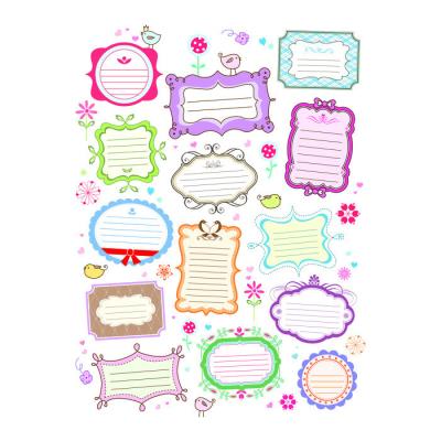 China Printing Self Adhesive Custom Cartoon Personalized Decorative Sticky Bookmark Notes Memo Pads for sale