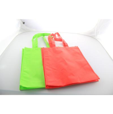 China Wholesale Portable Reusable Eco-Friendly Woven Custom Bag Folding Logo Fabric Non Woven Shopping Bags Non - Woven Shopping Bags for sale