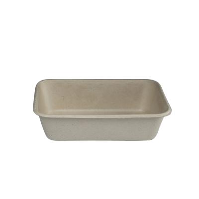 China 2021 Modern Eco Compostable Disposable Sugar Cane Take Away Food Container Bagasse Food Bowl Clamshell for sale