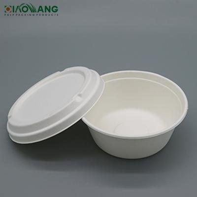 China Modern Biodegradable Food Sugar Cane Bagasse Eco Friendly Disposable Reusable Bowl for sale