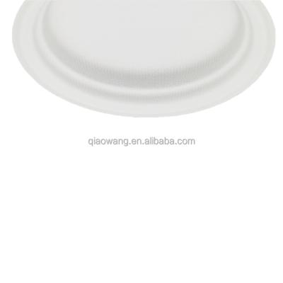 China Disposable Custom Biodegradable Best Selling Disposable Bagasse Food Dinner Dishes for sale