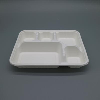 China Ambient Modern Wholesale Bagasse Dinner Dishes and Disposable Cutlery for sale