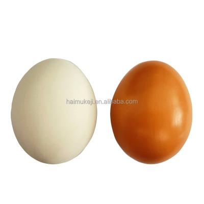 China Fake Ceramic Chicken Eggs Ceramic Egg Farms Poultry Maggot for sale