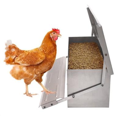 China Save Multiply Automatic Chicken Feeder Wholesale Price Poultry Pedal Metal Cost for sale