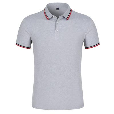 China 2022 High Quality Custom Made Golf White Breathable Plain Embroidery Cotton T-shirt Polo Shirt For Men With Logo for sale