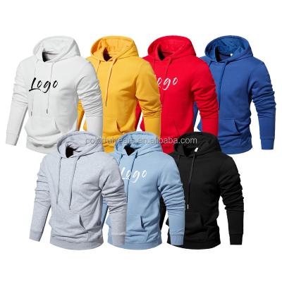 China Vintage Fitness Design Fit Pullover Sublimation Anti-pilling Embossed Simple Manufacturing Custom Printing Hoodies For Men for sale