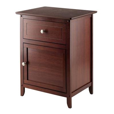 China Wholesale Solid Wood Style Solid Wood Decor French MDF Stand Wood Table De Nuit Nightstand for sale