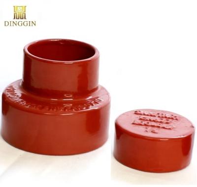 China EN877 Sewage/Rainwater Ventilation Cast Iron Pipe Fittings Bond Powder And Liquid Paint SML Pipes Supplier for sale