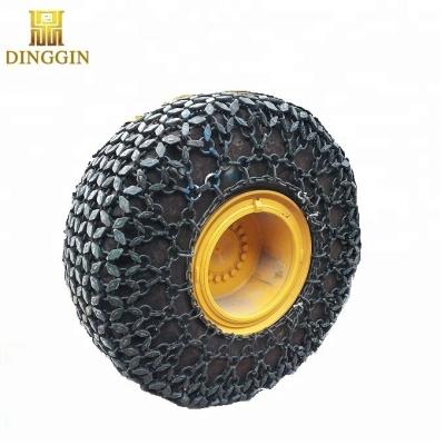 China engineering & Construction Machinery Tire Protection Chain For Wheel Loader for sale