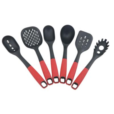 China Sustainable Kitchen Tools High Quality Utensil Set Cookware Non-Stick Nylon Set for sale