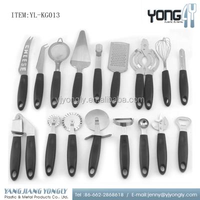 China Sustainable Stainless Steel Kitchen Gadgets Utensil Set Multi Tool Kitchen Gadget for sale