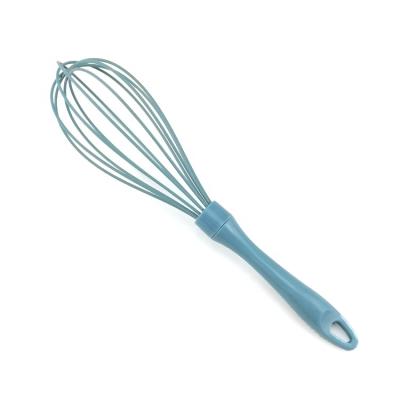 China Factory Price Food Grade Silicone Viable Egg Tools Egg Beater Mixer Beater Mixer Stirring With PS Handle for sale